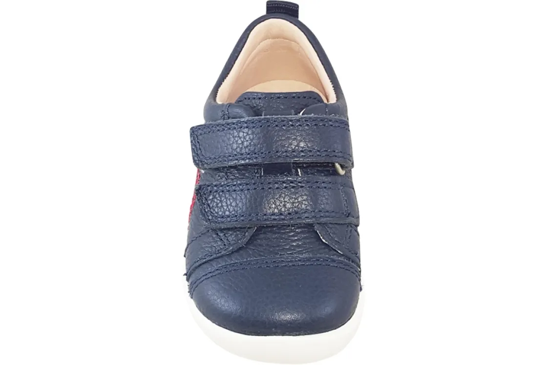 BOY Start-rite Velcro | Podiatrist Approved<Treehouse 0781-9 Boys Leather First Shoes