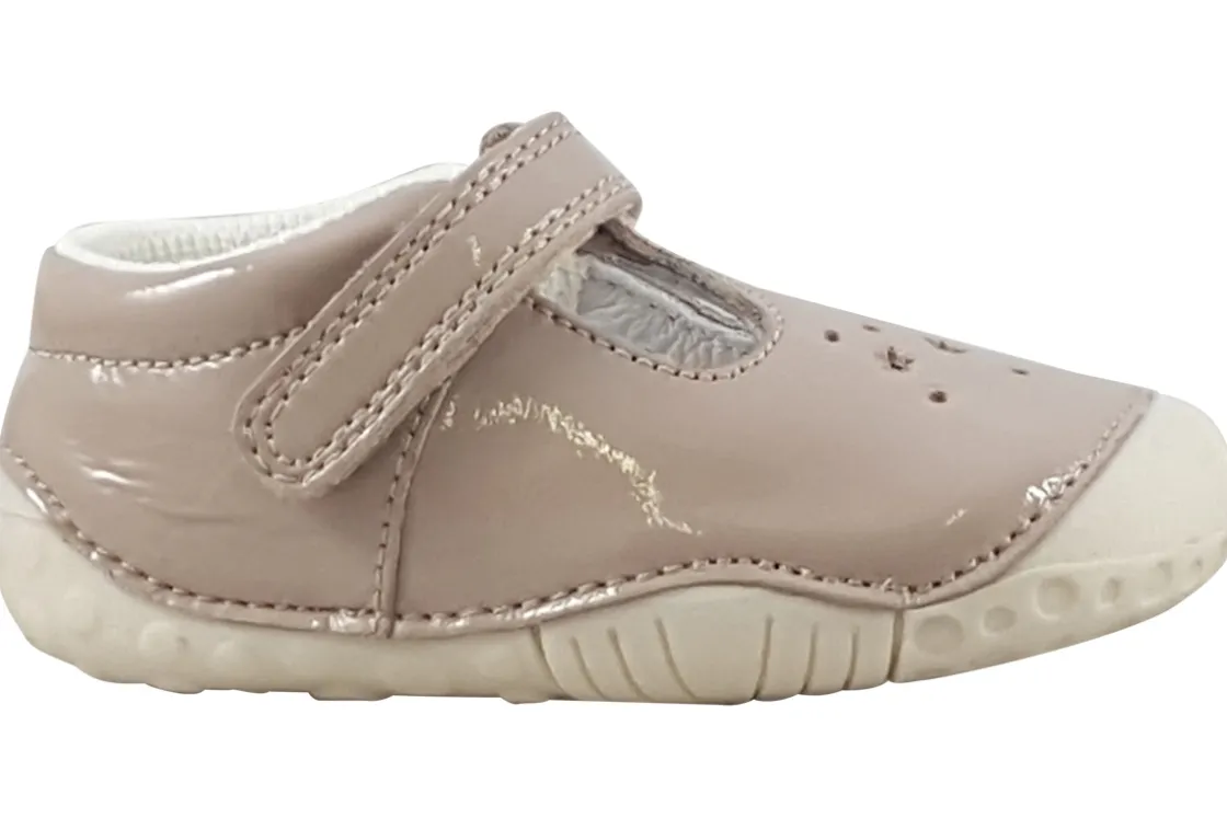 Start-rite Velcro | Girls First Shoes<Tumble 0761-6 Girls Leather First Shoes