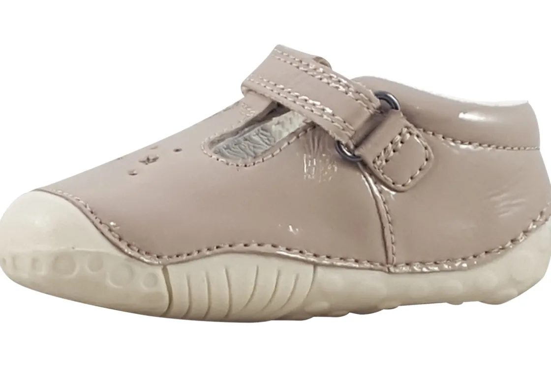 Start-rite Velcro | Girls First Shoes<Tumble 0761-6 Girls Leather First Shoes