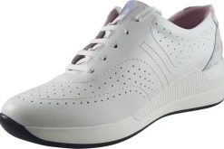 Women Suave Womens Fashion Trainers<Janis 6045 EE (Wide Fit) Womens Leather Fashion Trainers