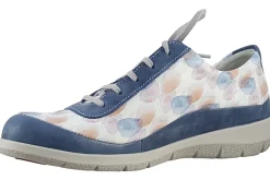 Women Suave Womens Fashion Trainers<Juno 6028 E (Wide Fit) Womens Leather Fashion Trainers