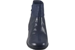 Women Suave Womens Boots<Paula 6060 E (Wide Fit) Womens Leather Ankle Boots
