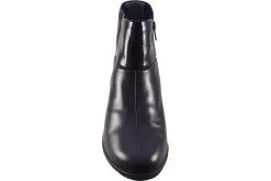 Women Suave Womens Boots<Pauline 6040 E (Wide Fit) Womens Leather Patent Ankle Boots