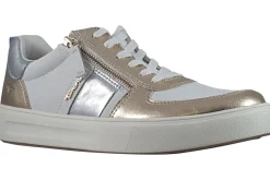 Women Tamaris Comfort Womens Fashion Trainers<Sully 83703-44 Womens Fashion Trainers Gold Silver