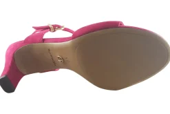 Women Tamaris Womens Sandals<Louise-3 28028-42 Womens Suede Leather Sandals