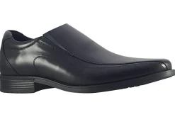 BOY TEDS Senior Boys | Mens Shoes<Bristol Slip Mens Leather Slip-on Shoes