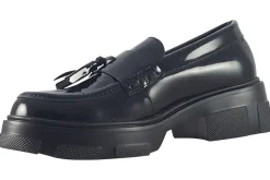 TEDS Junior Girls | Senior Girls<Leeds Girls Black Leather School Shoes