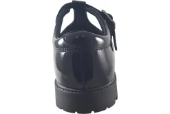 Term Footwear Senior Girls | Junior Girls<Emily Black Girls Leather School Shoes