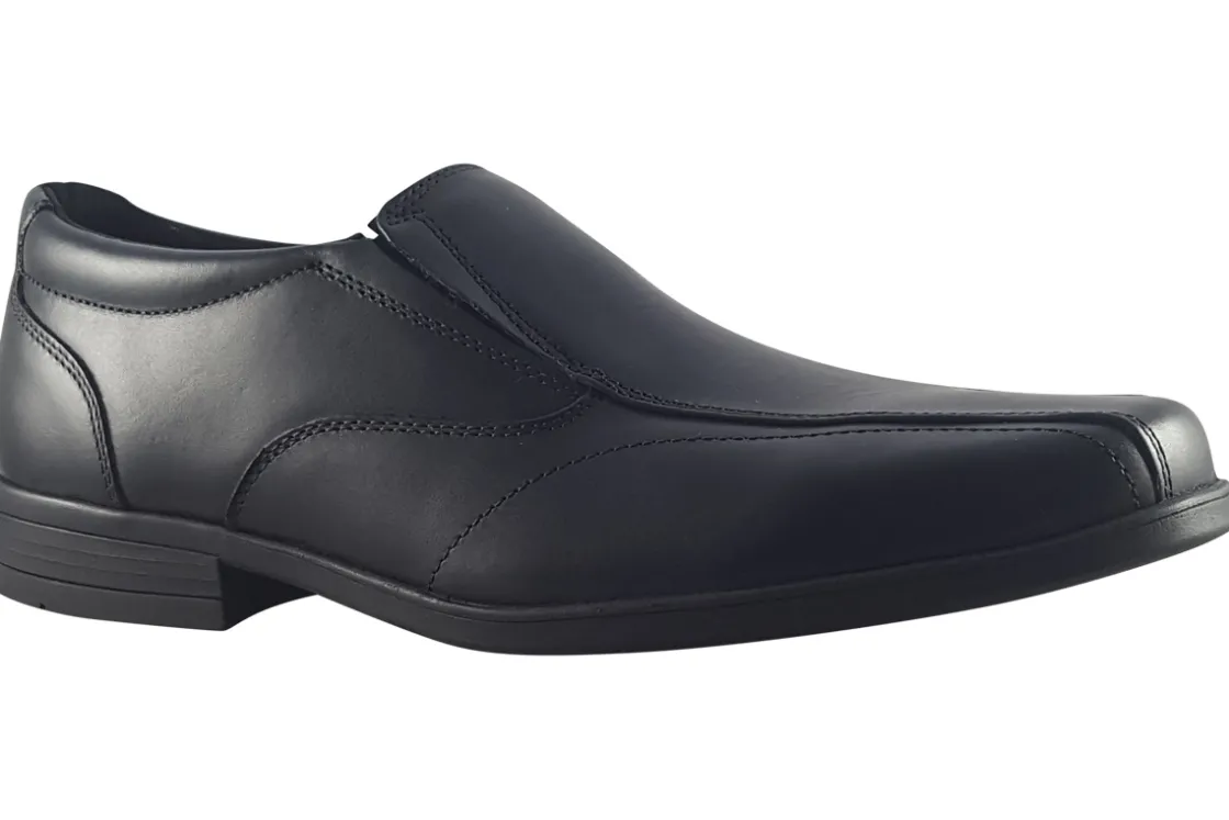BOY Term Footwear Junior Boys | Senior Boys<Harvey Slip On Boys Leather School Shoes