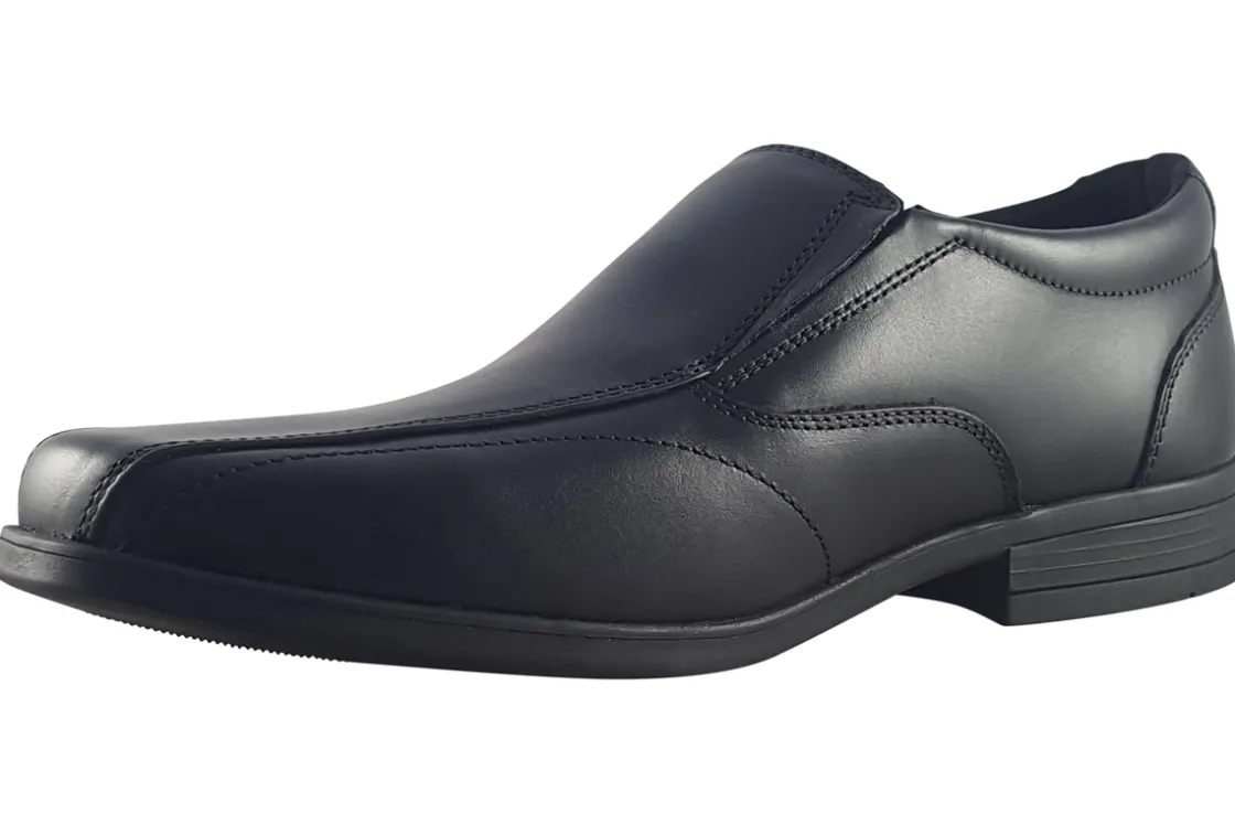 BOY Term Footwear Junior Boys | Senior Boys<Harvey Slip On Boys Leather School Shoes