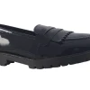 Term Footwear Junior Girls | Senior Girls<Willow Black Girls Leather School Shoes