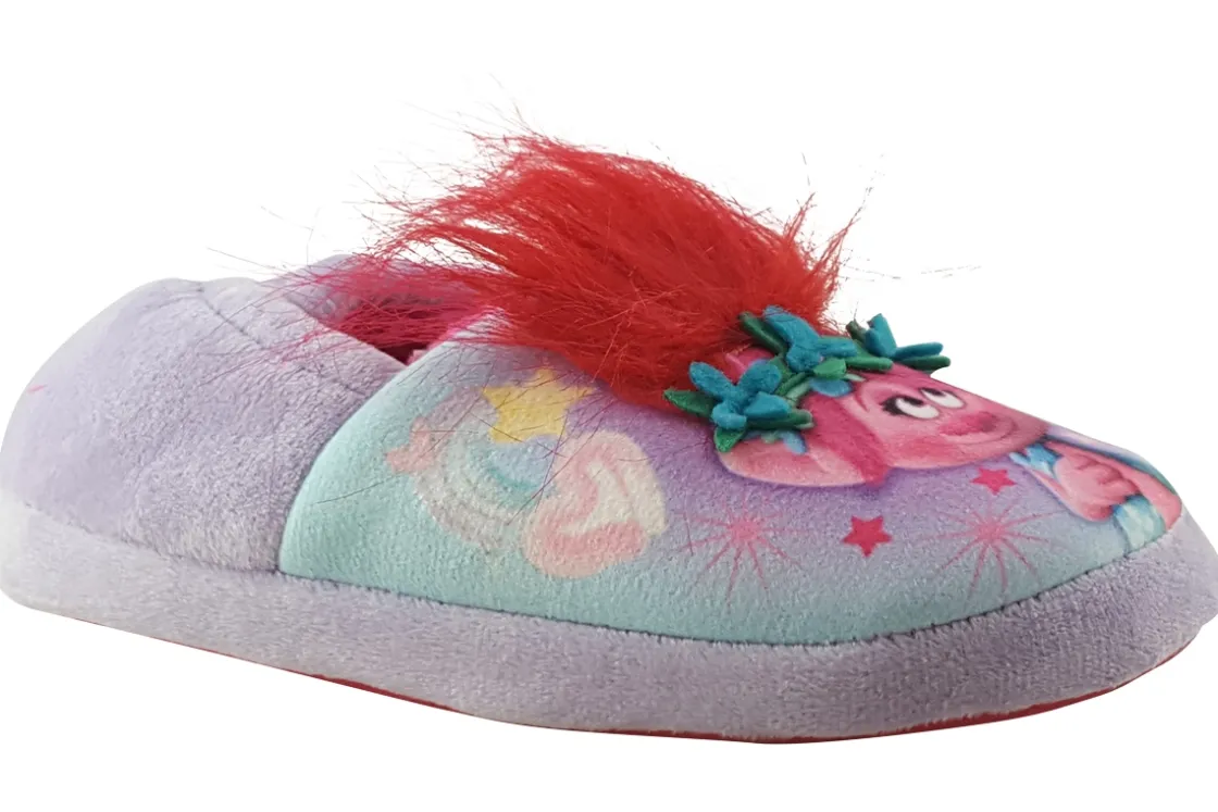 William Lamb Slip-On | Warm Lined<Kikai GSS13759 Girls Velour Slippers