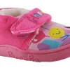 William Lamb Velcro | Warm Lined<Peppa 'Happy' Girls Slippers