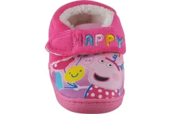 William Lamb Velcro | Warm Lined<Peppa 'Happy' Girls Slippers