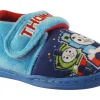 BOY William Lamb Velcro | Boys Slippers<Thomas Bank Boys Slippers