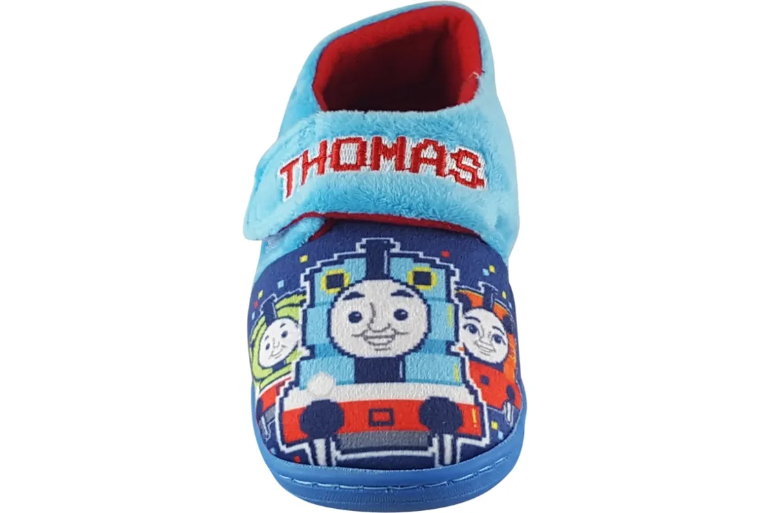 BOY William Lamb Velcro | Boys Slippers<Thomas Bank Boys Slippers