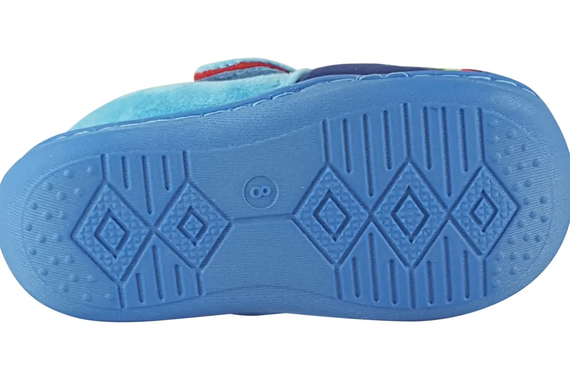 BOY William Lamb Velcro | Boys Slippers<Thomas Bank Boys Slippers