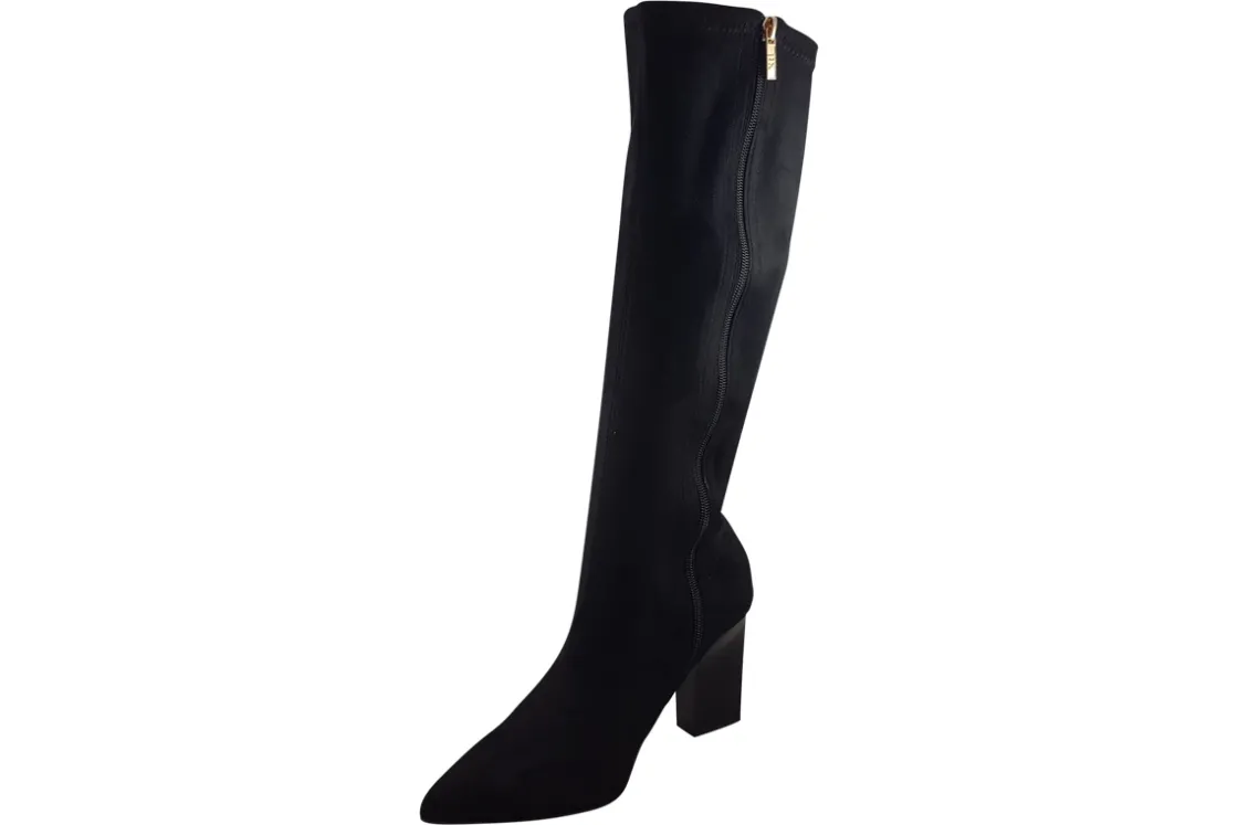 Women XTI Womens Boots<Kells 142037 Womens Suede Effect Long Leg Boots